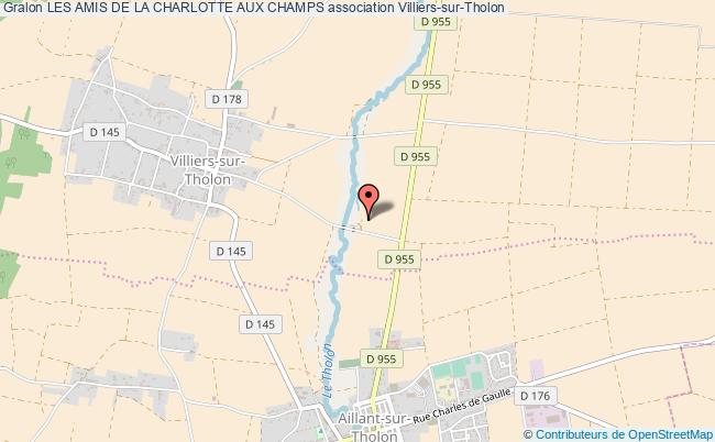 plan association Les Amis De La Charlotte Aux Champs Villiers-sur-Tholon