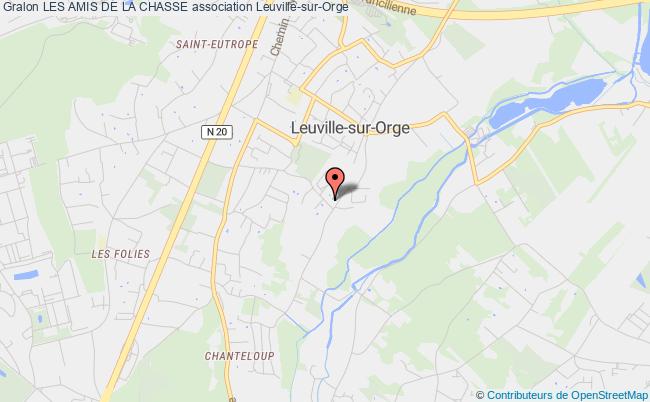 plan association Les Amis De La Chasse Leuville-sur-Orge