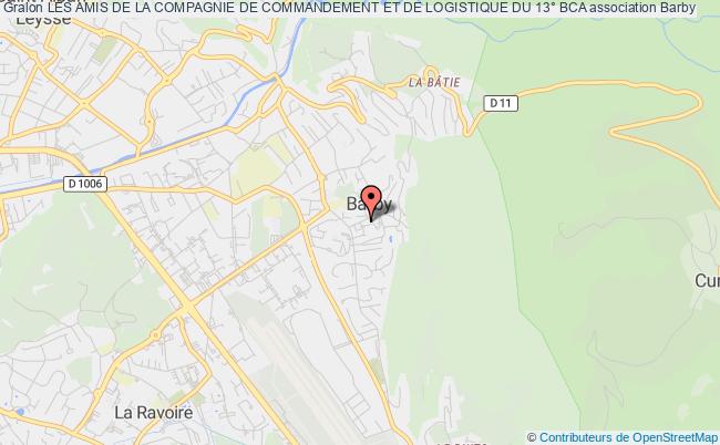 plan association Les Amis De La Compagnie De Commandement Et De Logistique Du 13° Bca Barby