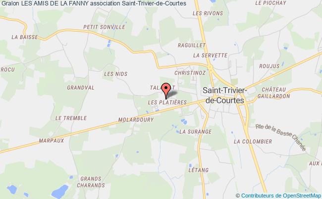 plan association Les Amis De La Fanny Saint-Trivier-de-Courtes