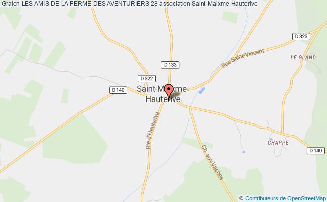 plan association Les Amis De La Ferme Des Aventuriers 28 Saint-Maixme-Hauterive