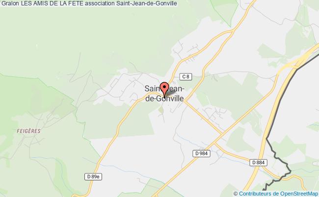 plan association Les Amis De La Fete Saint-Jean-de-Gonville
