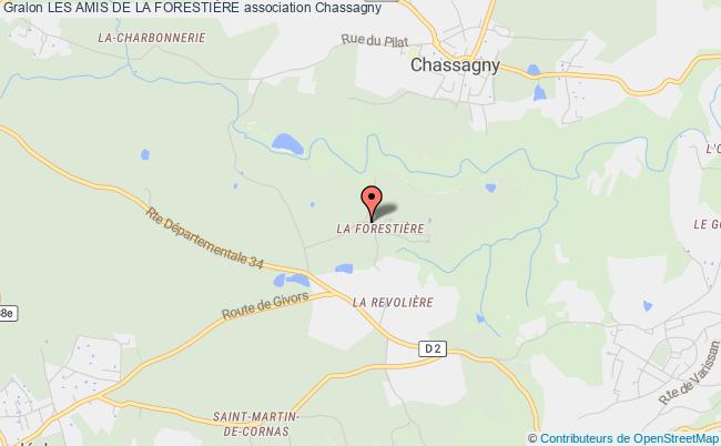 plan association Les Amis De La ForestiÈre Chassagny