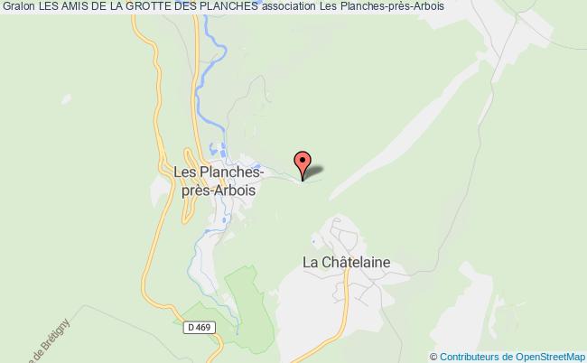 plan association Les Amis De La Grotte Des Planches Les   Planches-près-Arbois