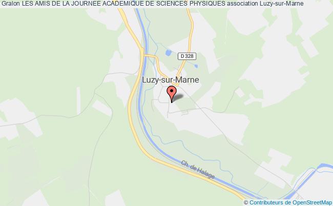 plan association Les Amis De La Journee Academique De Sciences Physiques Luzy-sur-Marne