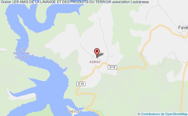 plan association Les Amis De La Lavande Et Des Produits Du Terroir Val d'Arcomie