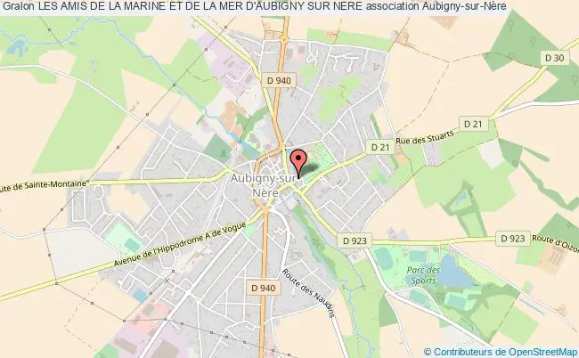 plan association Les Amis De La Marine Et De La Mer D'aubigny Sur Nere Aubigny-sur-Nère