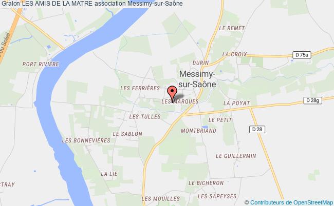 plan association Les Amis De La Matre Messimy-sur-Saône