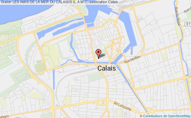 plan association Les Amis De La Mer Du Calaisis (l.a.m.c) Calais