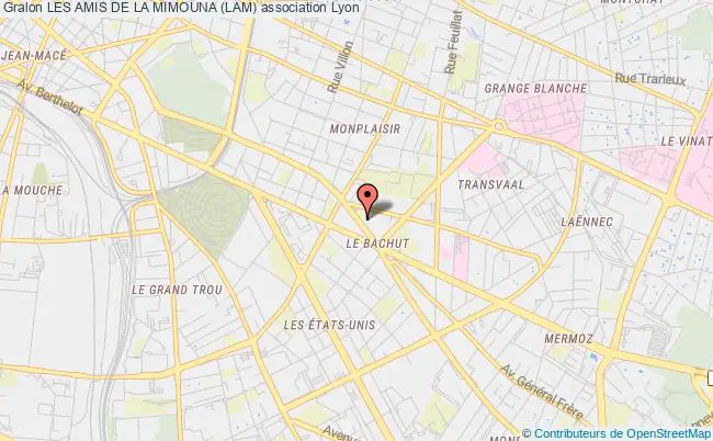 plan association Les Amis De La Mimouna (lam) Lyon