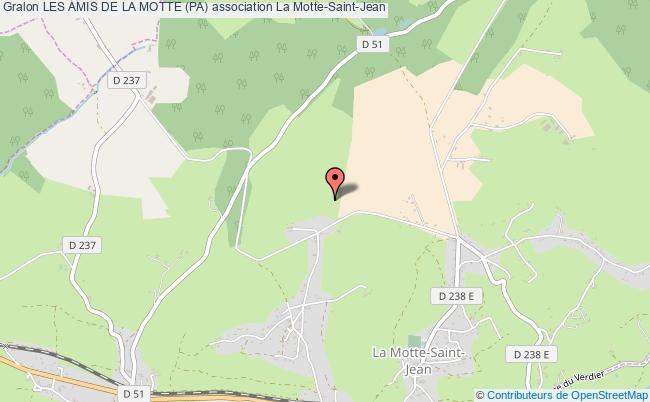 plan association Les Amis De La Motte (pa) La    Motte-Saint-Jean