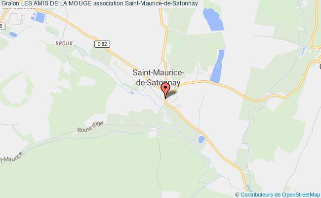 plan association Les Amis De La Mouge Saint-Maurice-de-Satonnay