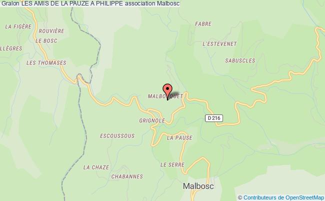 LES AMIS DE LA PAUZE A PHILIPPE