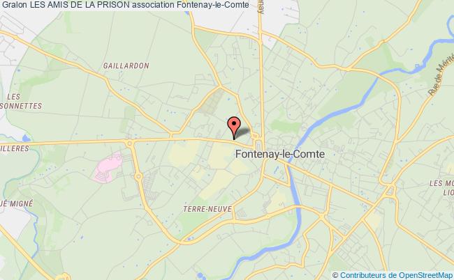plan association Les Amis De La Prison Fontenay-le-Comte