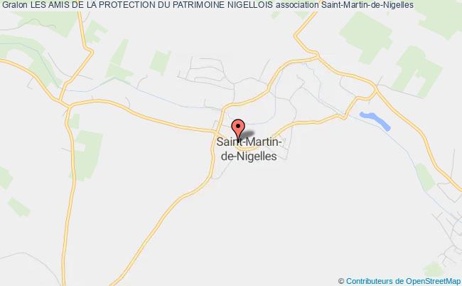 plan association Les Amis De La Protection Du Patrimoine Nigellois Saint-Martin-de-Nigelles