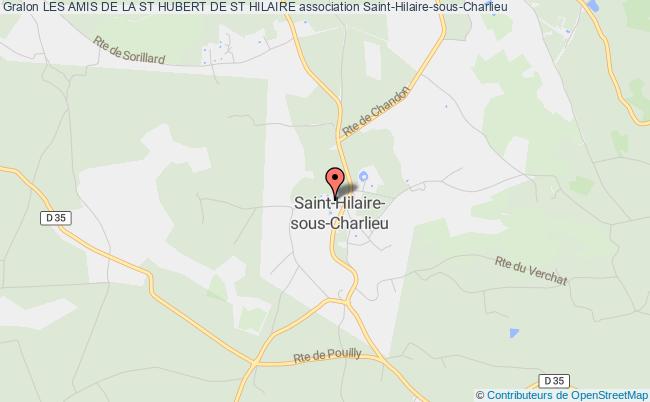 plan association Les Amis De La St Hubert De St Hilaire Saint-Hilaire-sous-Charlieu