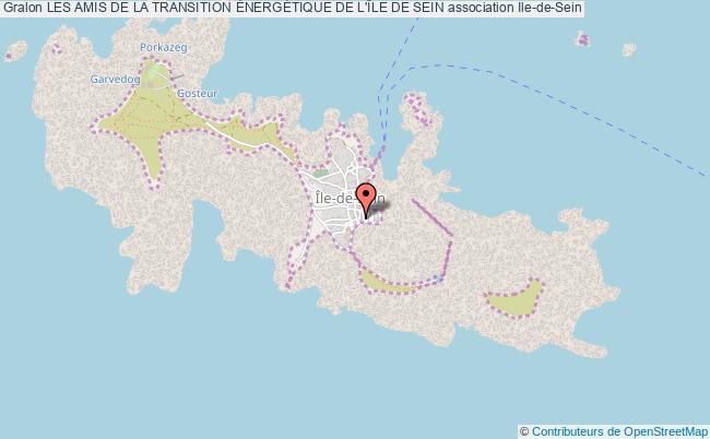 plan association Les Amis De La Transition ÉnergÉtique De L'Île De Sein Île-de-Sein
