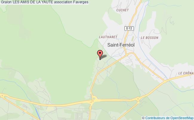 plan association Les Amis De La Yaute Faverges-Seythenex