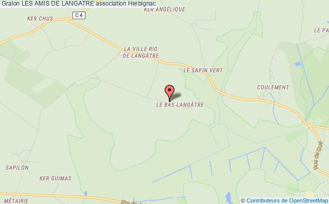 plan association Les Amis De Langatre 