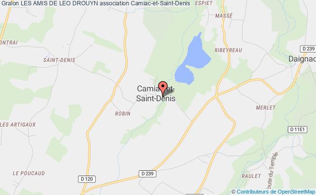 plan association Les Amis De Leo Drouyn Saint-Quentin-de-Baron