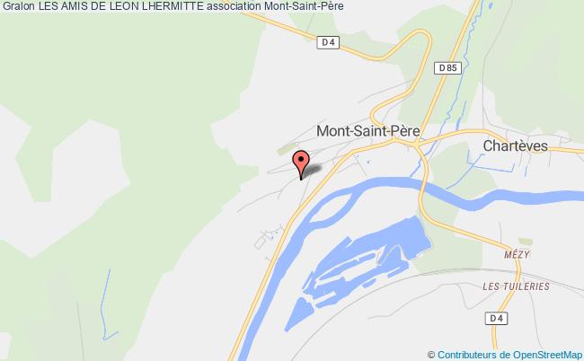 plan association Les Amis De Leon Lhermitte Mont-Saint-Père