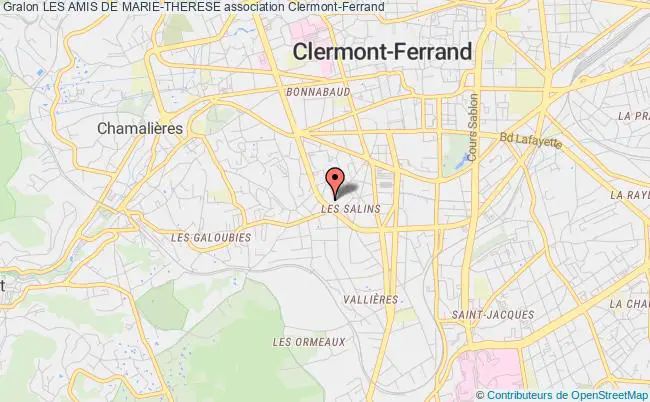 plan association Les Amis De Marie-therese Clermont-Ferrand