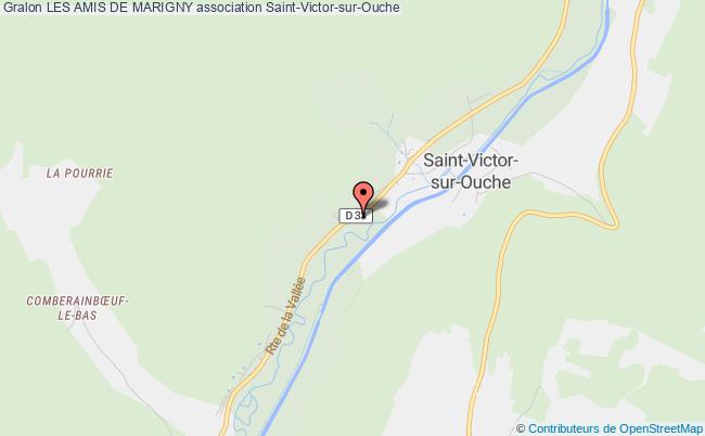 plan association Les Amis De Marigny Saint-Victor-sur-Ouche