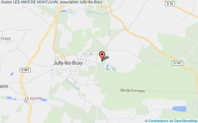 plan association Les Amis De Montjuval Jully-lès-Buxy