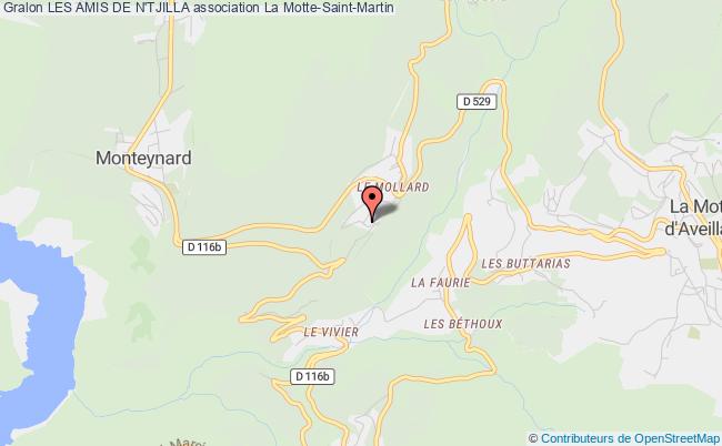 plan association Les Amis De N'tjilla La Motte-Saint-Martin