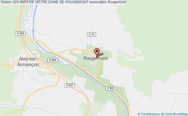 plan association Les Amis De Notre Dame De Rougemont Rougemont
