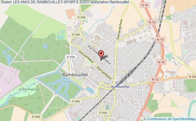 plan association Les Amis De Rambouillet-sports Judo Rambouillet