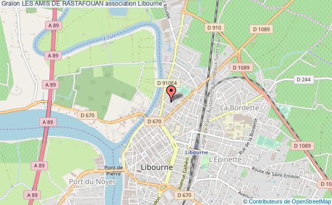 plan association Les Amis De Rastafouan 