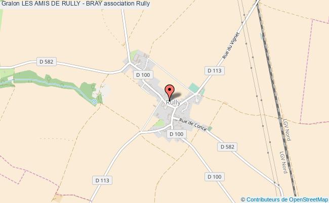 plan association Les Amis De Rully - Bray Rully