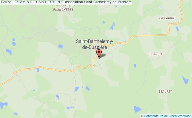 plan association Les Amis De Saint-estephe Saint-Barthélemy-de-Bussière