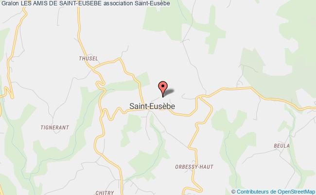 plan association Les Amis De Saint-eusebe Saint-Eusèbe