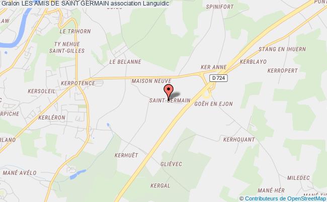plan association Les Amis De Saint Germain Languidic