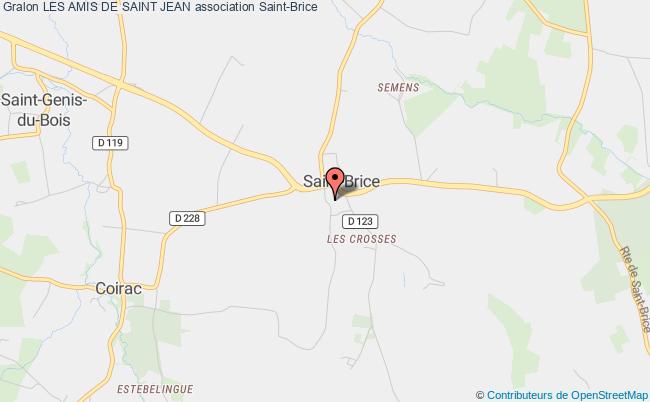plan association Les Amis De Saint Jean Saint-Brice