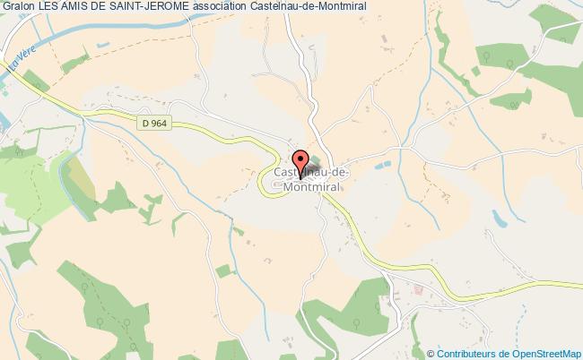 plan association Les Amis De Saint-jerome Castelnau-de-Montmiral
