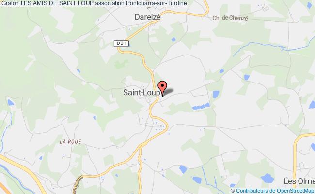 plan association Les Amis De Saint Loup Vindry-sur-Turdine