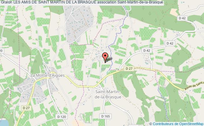 plan association Les Amis De Saint Martin De La Brasque Saint-Martin-de-la-Brasque