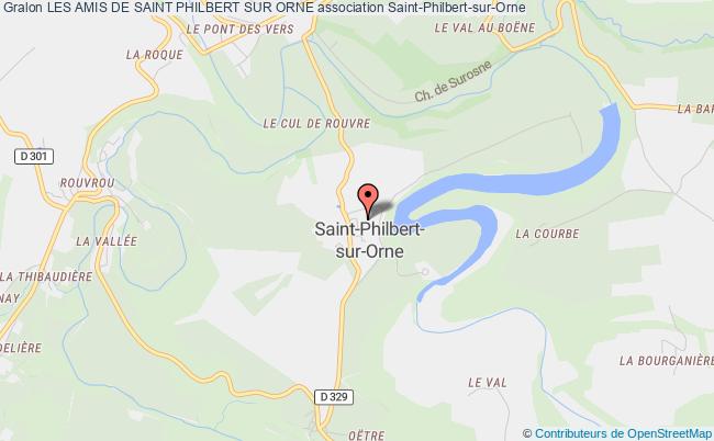 plan association Les Amis De Saint Philbert Sur Orne Saint-Philbert-sur-Orne