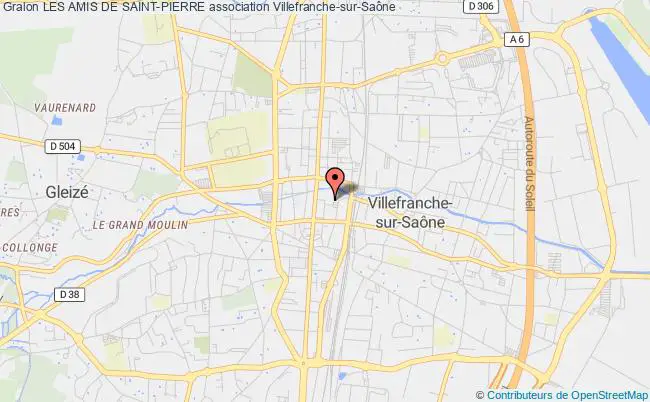 plan association Les Amis De Saint-pierre Villefranche-sur-Saône