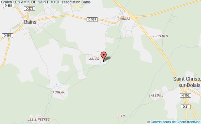 plan association Les Amis De Saint Roch Bains
