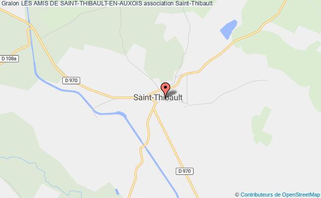 plan association Les Amis De Saint-thibault-en-auxois Saint-Thibault