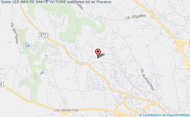 plan association Les Amis De Sainte Victoire Aix-en-Provence