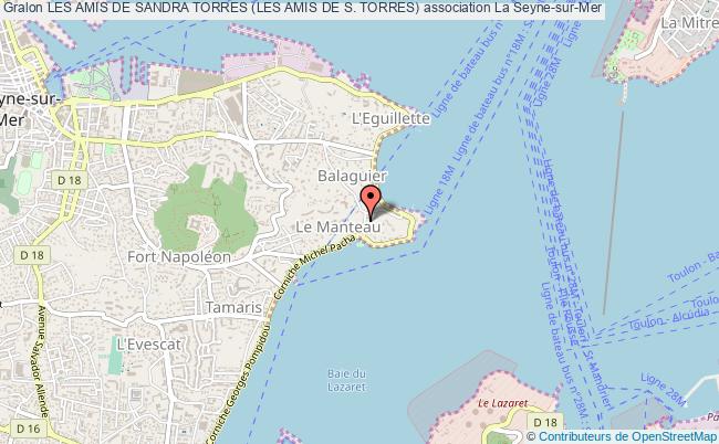 plan association Les Amis De Sandra Torres (les Amis De S. Torres) La    Seyne-sur-Mer