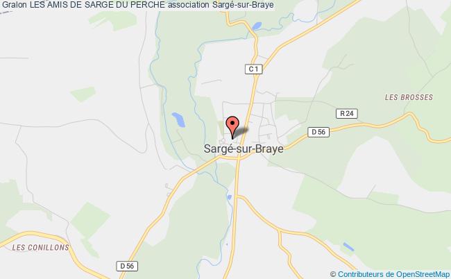 plan association Les Amis De Sarge Du Perche Sargé-sur-Braye