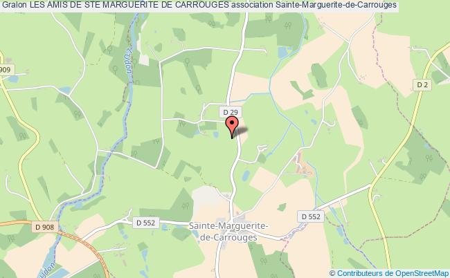 plan association Les Amis De Ste Marguerite De Carrouges Sainte-Marguerite-de-Carrouges