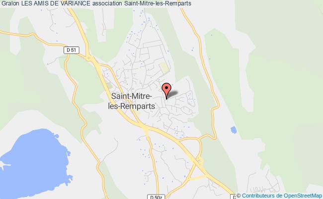 plan association Les Amis De Variance Saint-Mitre-les-Remparts