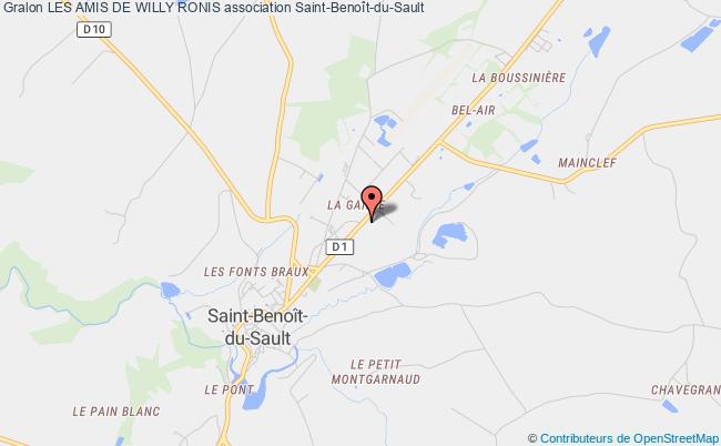 plan association Les Amis De Willy Ronis Saint-Benoît-du-Sault